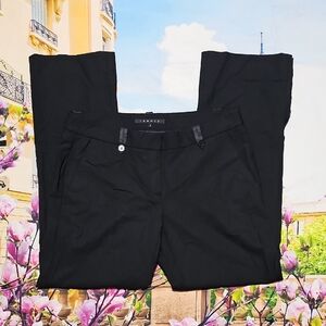 Theory Black Women's Dress Pants Classic Straight Leg Size 8